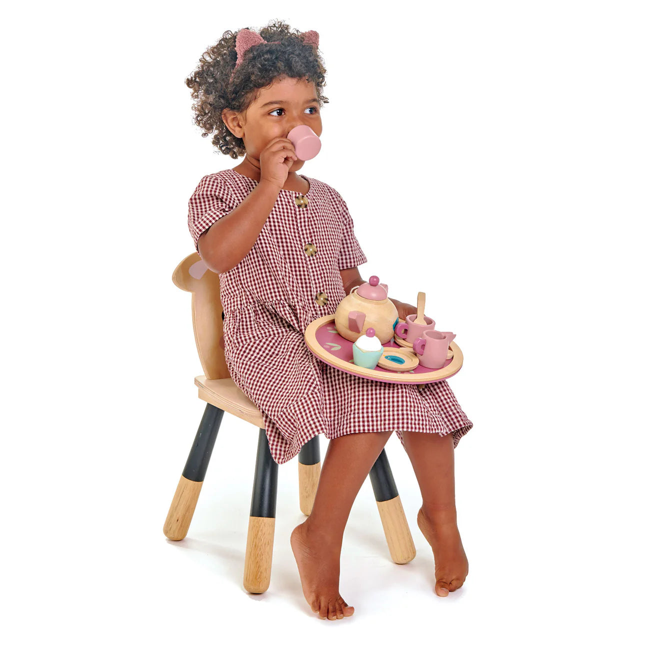 Wooden Birdie Tea Party Set - Tender Leaf Toys | Wooden Toy NZ