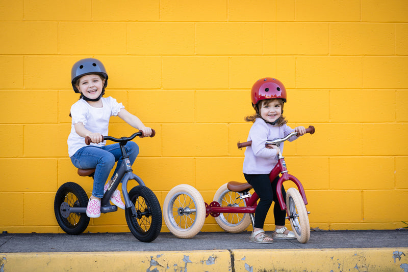 Kids Bike Helmet Vintage Grey – CoConuts | Children’s Helmet NZ