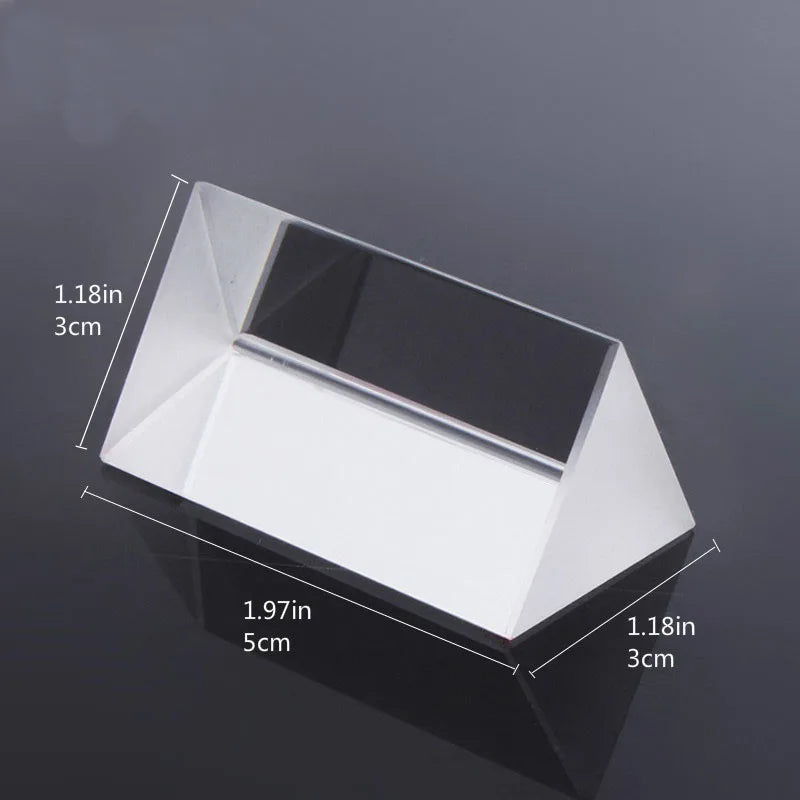 STEM Glass Prism - Rainbow & Light Exploration Tool