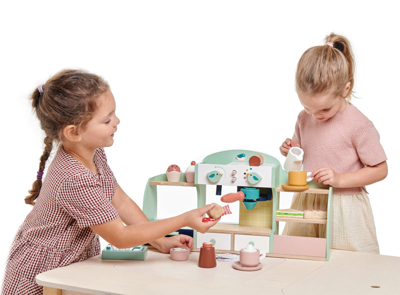Mini Chef Bird’s Nest Café Wooden Playset - Tender Leaf Toys | Pretend Play NZ