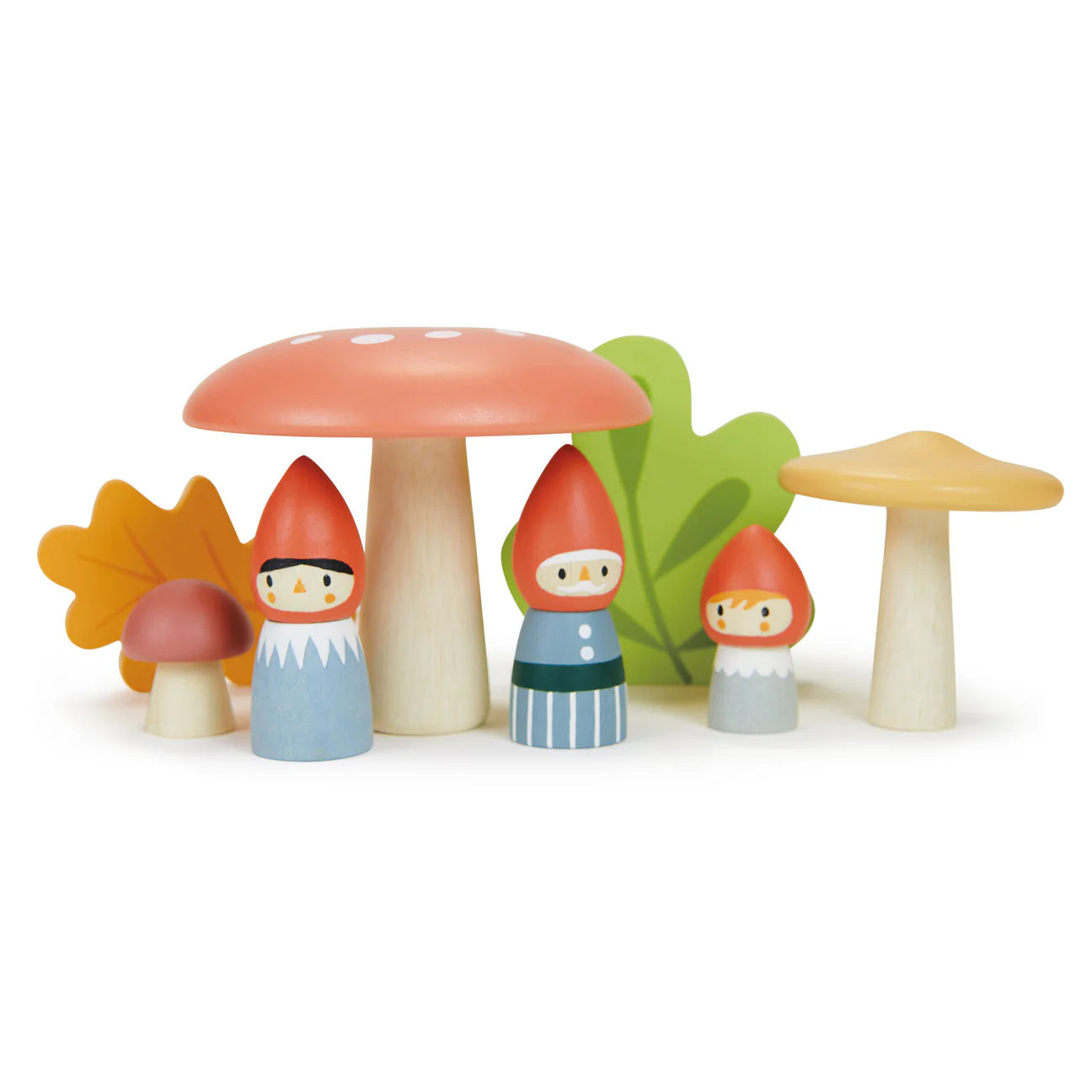 Woodland Gnome Family Playset – Tender Leaf Toys | Wooden Toy NZ