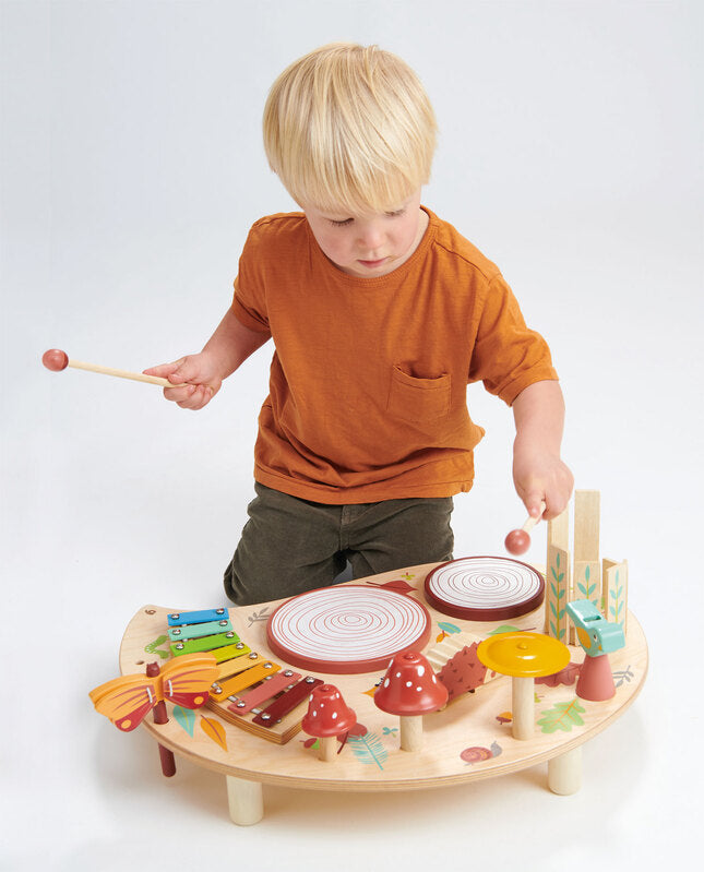 Wooden Forest Musical Table - Tender Leaf Toys | Wooden Toy NZ