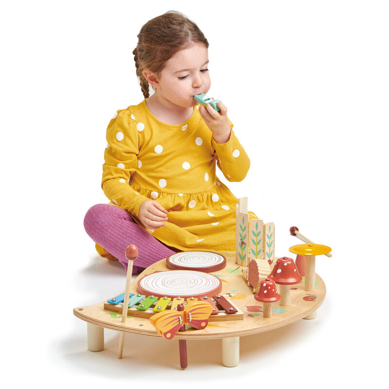 Wooden Forest Musical Table - Tender Leaf Toys | Wooden Toy NZ