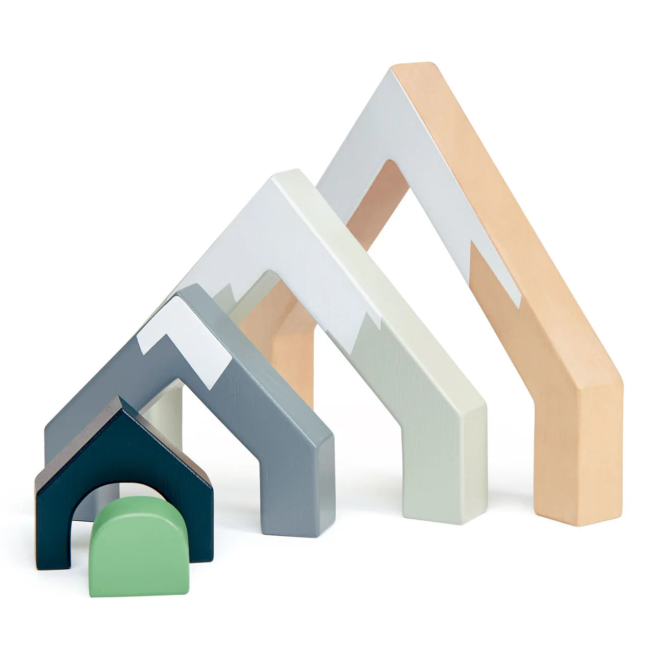 Wooden Mountain Pass Stacking Arches - Tender Leaf Toys | Wooden Toy NZ