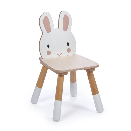Forest Rabbit Wooden Chair – Tender Leaf | Montessori Furniture