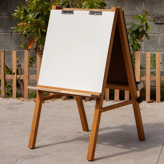 5 in 1 Wooden Art Easel - QToys | Wooden Toy NZ