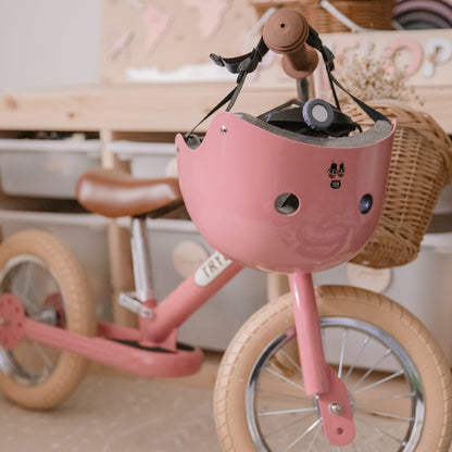 Kids Bike Helmet Vintage Pink – CoConuts | Children’s Helmet NZ