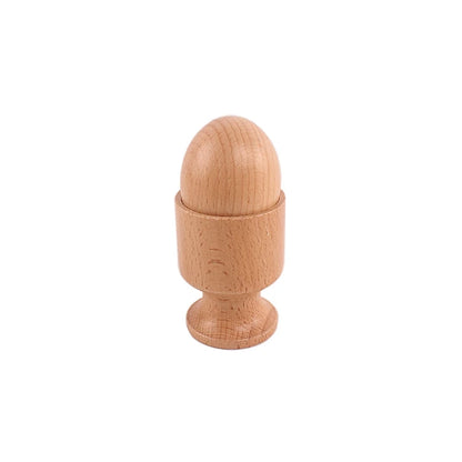 Montessori Egg Cup, Ball Cup, and Egg Stand Set