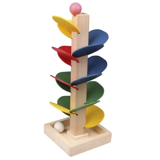 Wooden Montessori Marble Tree