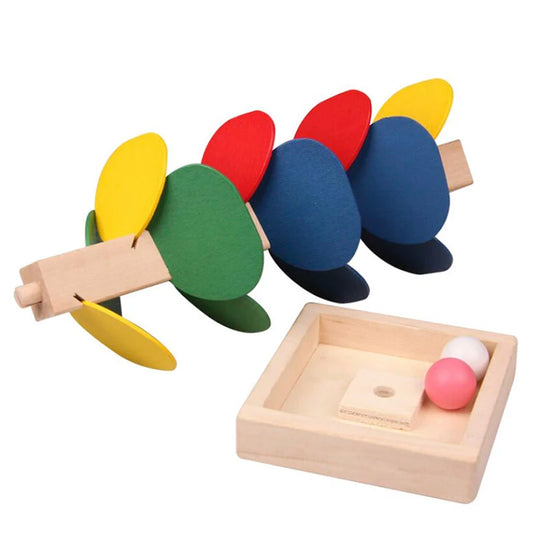 Wooden Montessori Marble Tree