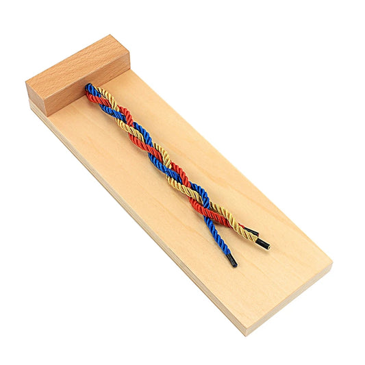 Montessori Braiding Board