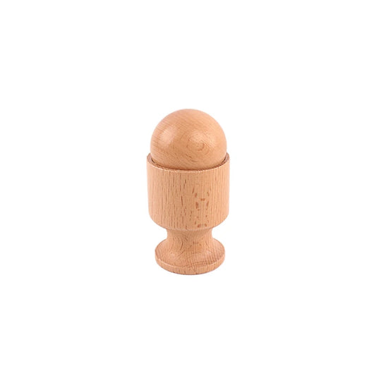 Montessori Egg Cup, Ball Cup, and Egg Stand Set