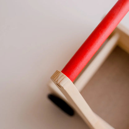 Wooden Classic Baby Walker - QToys | Wooden Toy NZ