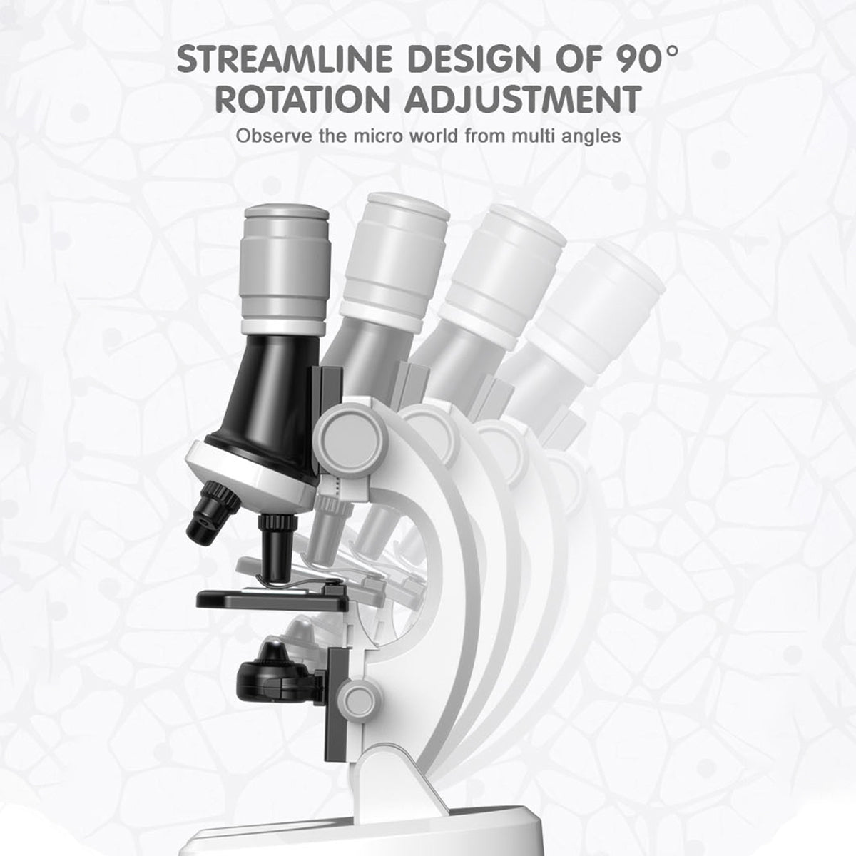 Kids Discovery LED Microscope Set – 100× | 400× | 1200×