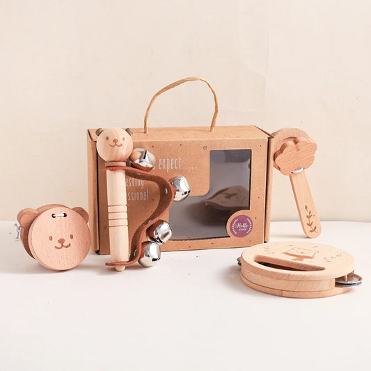 Bear Melody Wooden Percussion Set