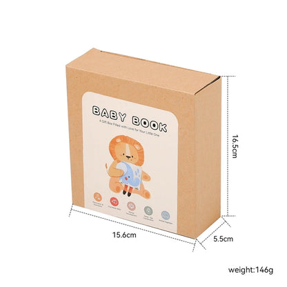 Soft Sensory Animal Cloth Book
