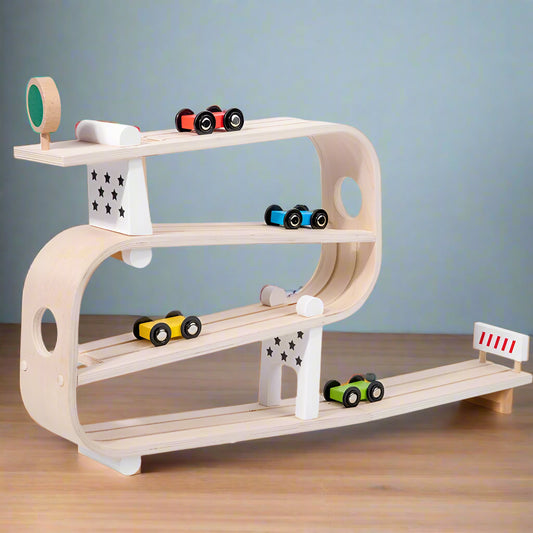 Wooden Gravity Racing Track