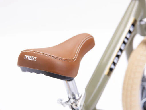 Trybike Replacement Seat with Chrome Stem