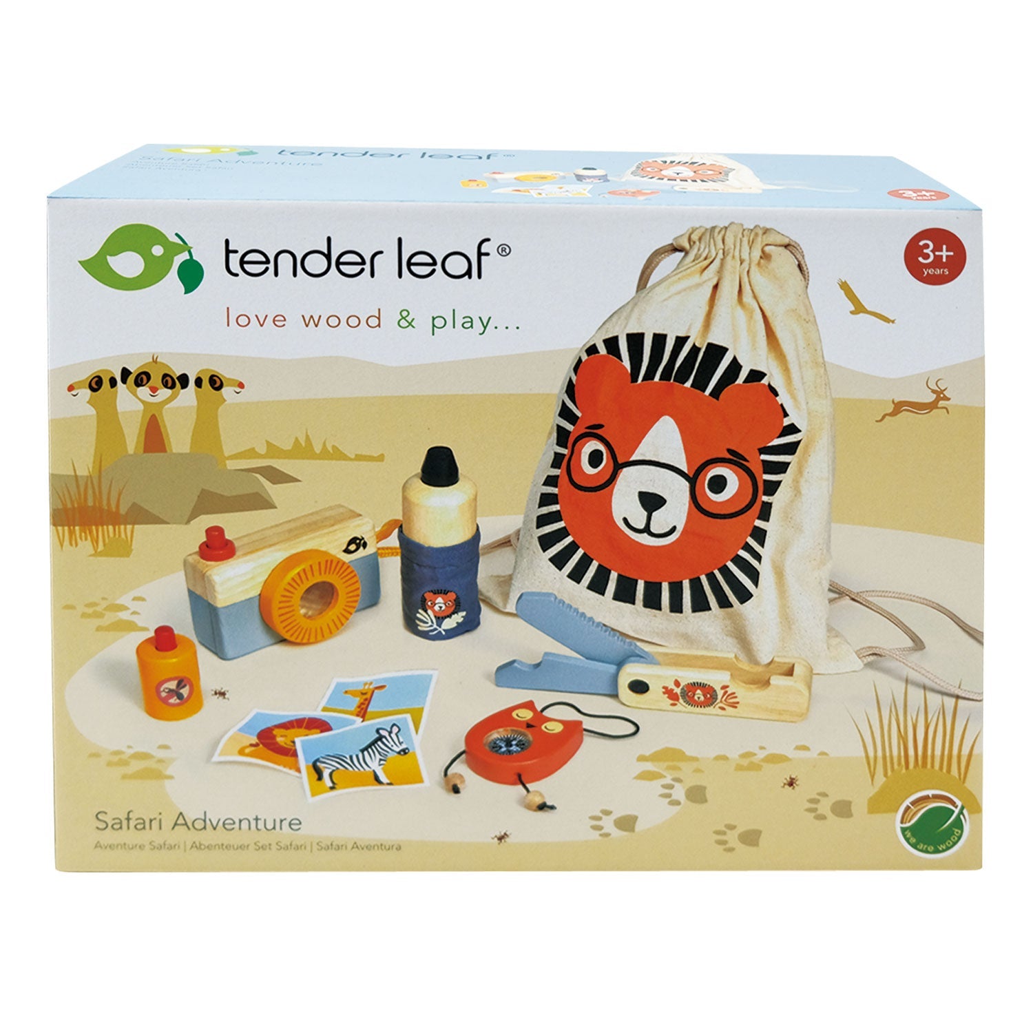 Tender Leaf Toys Safari Adventure detail or lifestyle view