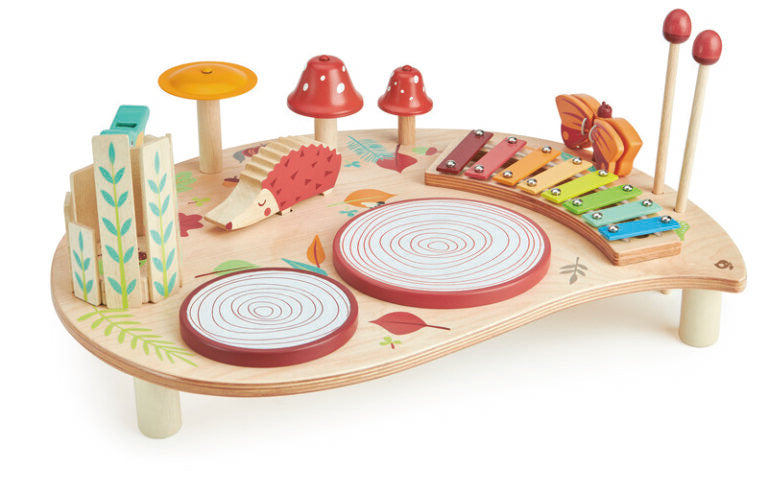 Wooden Forest Musical Table - Tender Leaf Toys | Wooden Toy NZ