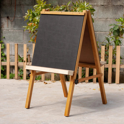 5 in 1 Wooden Art Easel - QToys | Wooden Toy NZ