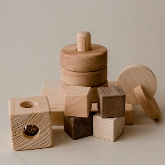 Baby Shower Gift Set - QToys | Wooden Baby Toys NZ